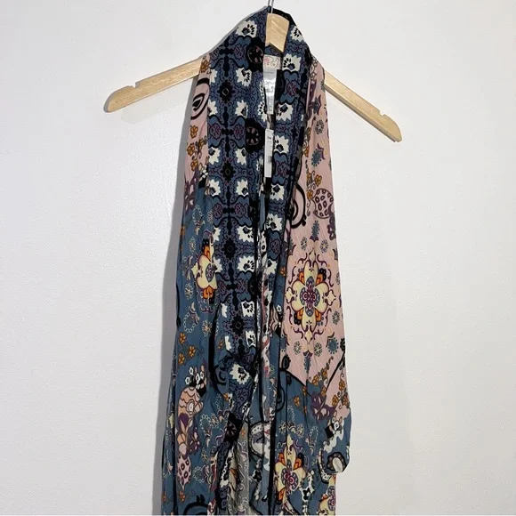 Free People Little Wing Mix Print Kimono One Size - Picture 2 of 9